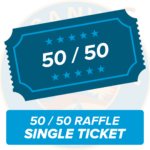 50-50 Raffle - Single Ticket